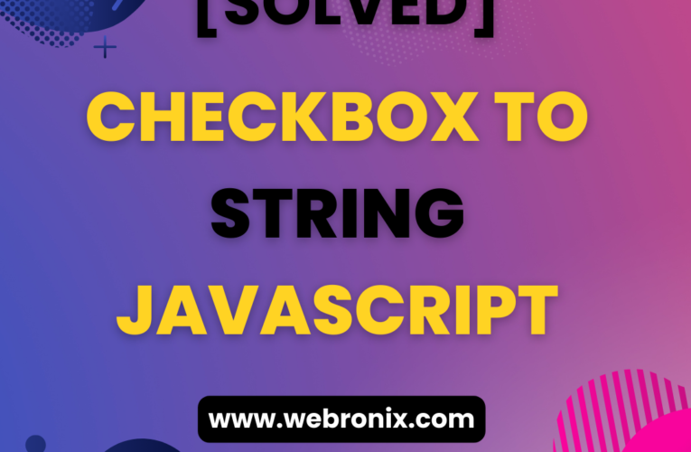 [SCRIPT]-CHECKBOX TO STRING JAVASCRIPT